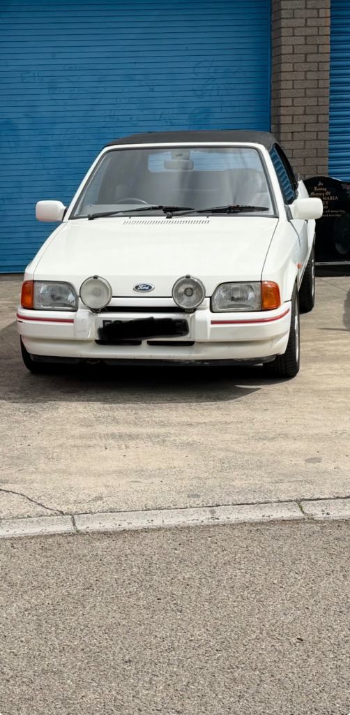 Ford, ESCORT, Convertible, 1987, Manual, 1597 (cc), 2 doors