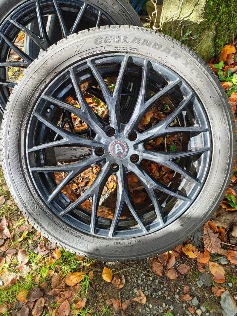 WOLFRACE Eorosport Alloys (20") + Tyres + Levelling Up Ramps