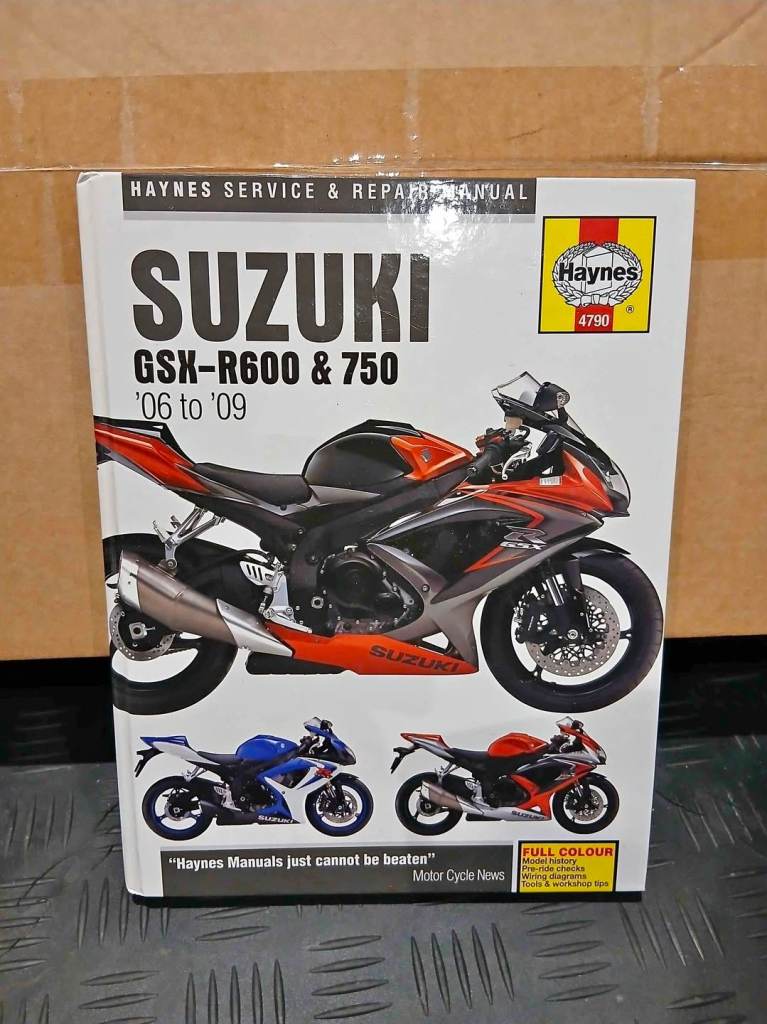 Suzuki GSXR 600 750 Haynes Manual 