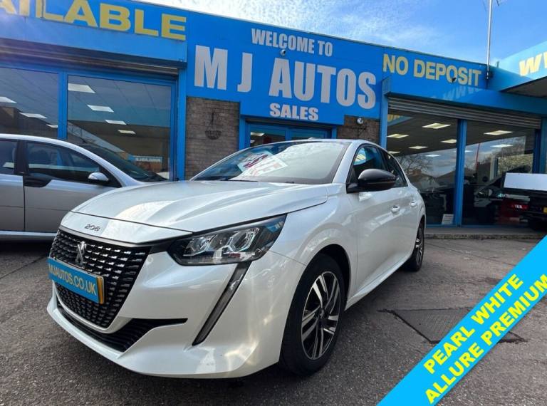 2022 22 PEUGEOT 208 1.5 BLUEHDI ALLURE PREMIUM DIESEL PEARLESCENT WHITE