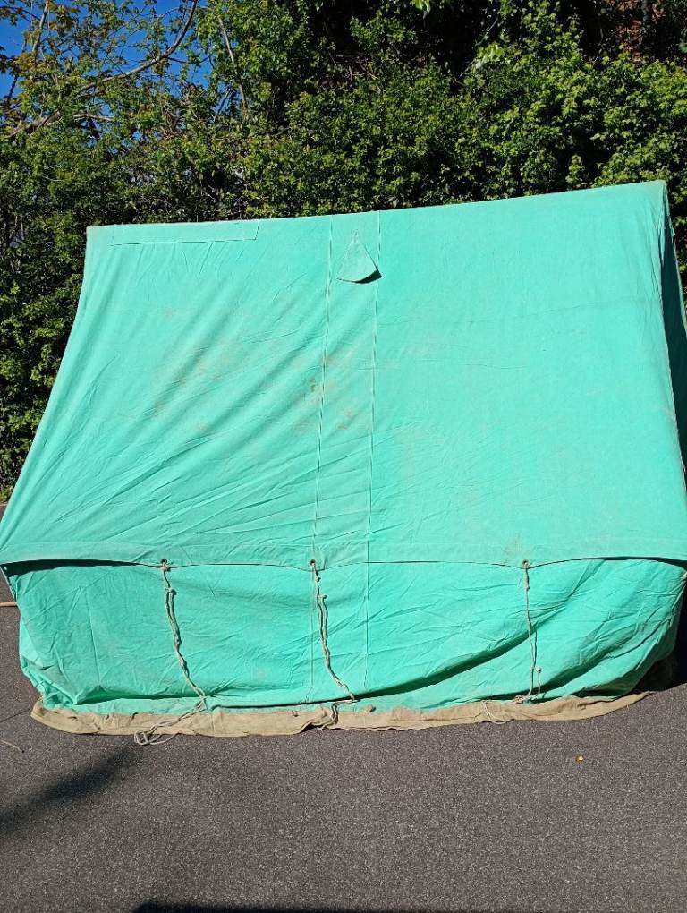 Vintage canvas tent 