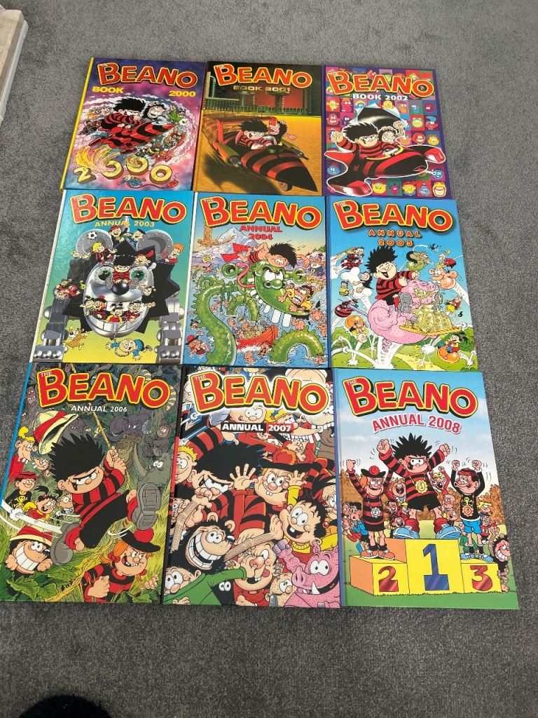 Beano Comic Annuals 2000-2008