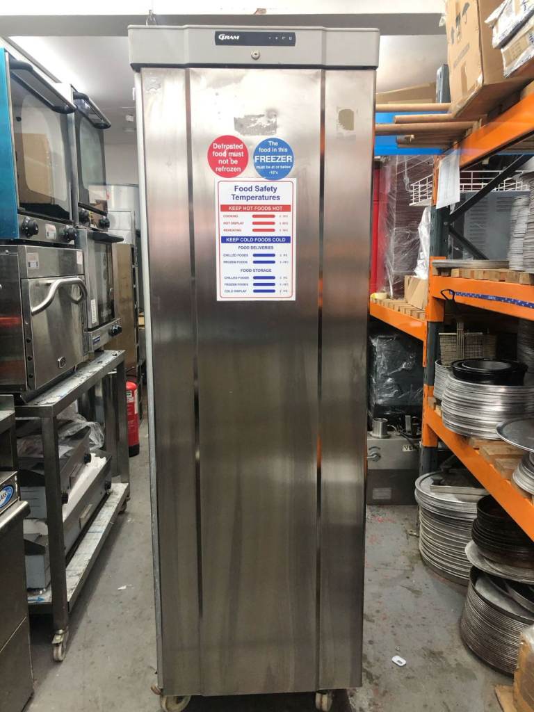 Hoshizaki Gram Compact Upright Stainless Steel Freezer, 343 Litres