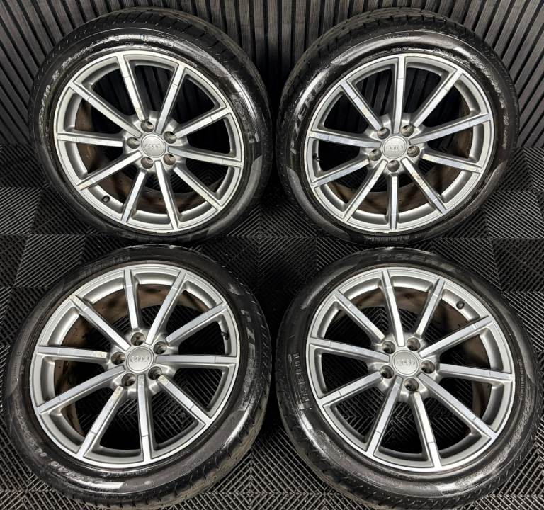 19'' GENUINE AUDI Q3 S LINE BLACK EDITION ALLOY WHEELS TYRES ALLOYS