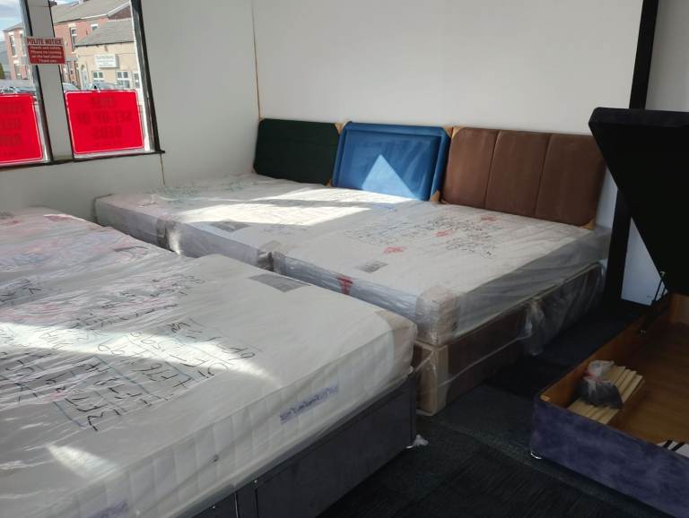 A selection of quality beds and mattresses 3ft 4ft 4ft6 5ft 6ft from £289