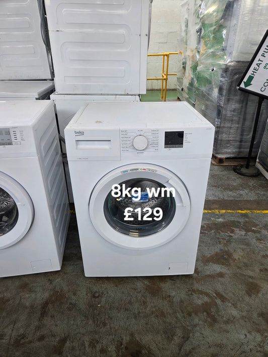 Beko 8kg washing machine 🌟 Free Delivery 🌟 120 Days Warranty 🌟 