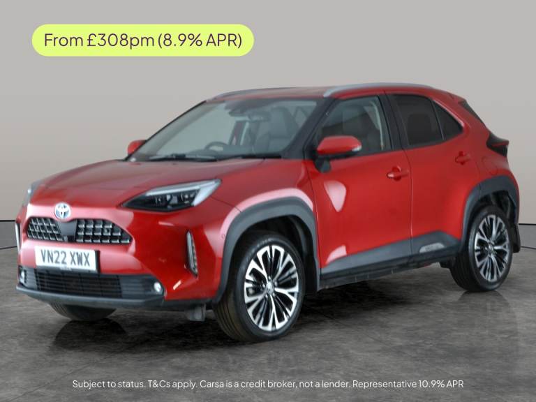 2022 Toyota Yaris Cross 1.5 Hybrid Excel 5dr CVT HATCHBACK PETROL/ELECTRIC Automatic