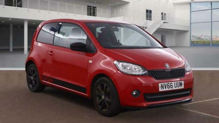 2017 Skoda Citigo 1.0 MPI Monte Carlo 3dr HATCHBACK PETROL Manual