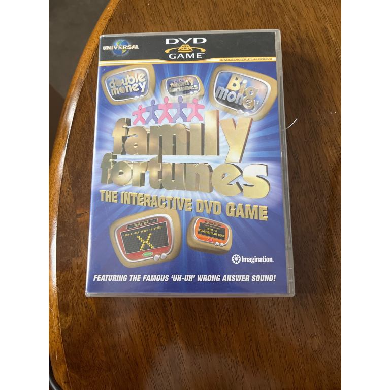 Family fortunes dvd game 