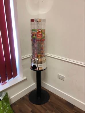Sweet Vending Machines – Coin Operated – £75 Each or 2 for £140