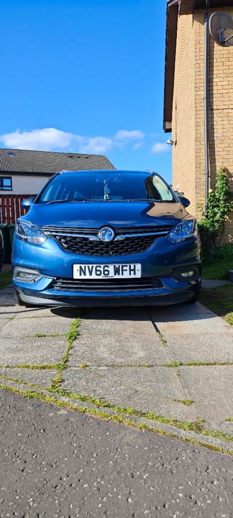 Vauxhall, ZAFIRA, MPV, 2017, Other, 1364 (cc), 5 doors Automatic 