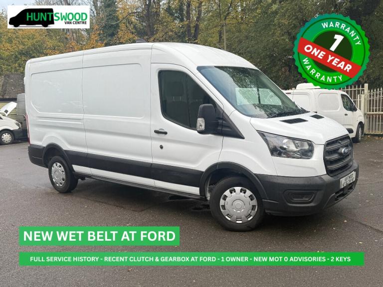 image for 2022 FORD TRANSIT 2.0L 350 DIESEL WHITE LONG WHEELBASE PANEL VAN - NEW WET BELT