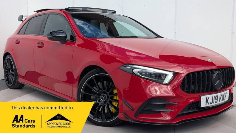 2019 Mercedes-Benz A-Class 2.0 A35 AMG (Premium Plus) SpdS DCT 4MATIC Euro 6 (s/s) 5dr Hatchback ...