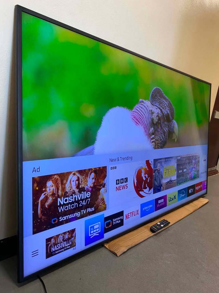 75"SAMSUNG 4k SMART CRYSTAL ULTRA UHD HDR WIFI LED TV 480£