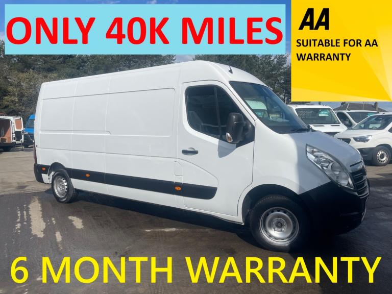 2019 Vauxhall Movano 2.3 CDTI H2 Van 130ps PANEL VAN Diesel Manual