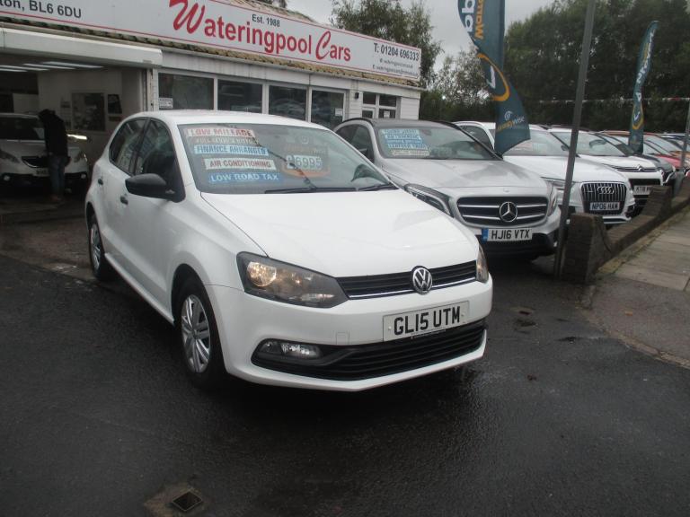 2015 Volkswagen Polo 1.0 BlueMotion Tech S Euro 6 (s/s) 5dr (A/C) HATCHBACK Petrol Manual