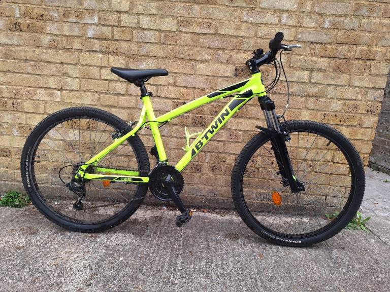 B'Twin Mountain Bike – Green, Good Condition