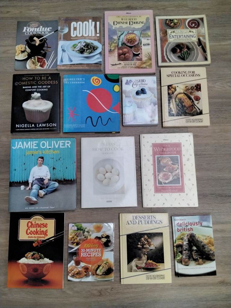 Cookery Books Job Lot X 15