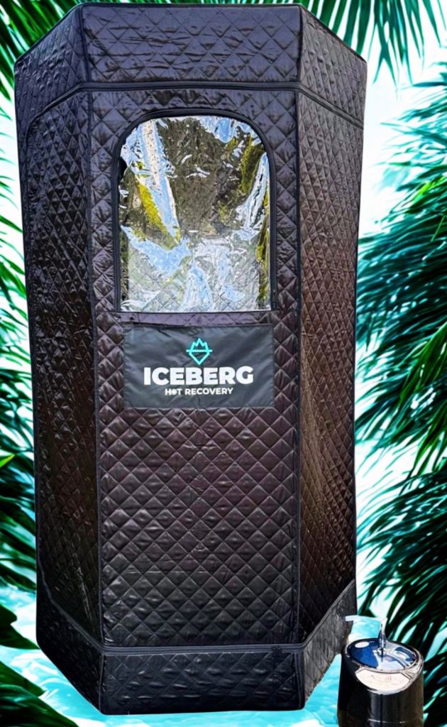 Iceberg Steam sauna muscle recovery and relaxation unit for sale 