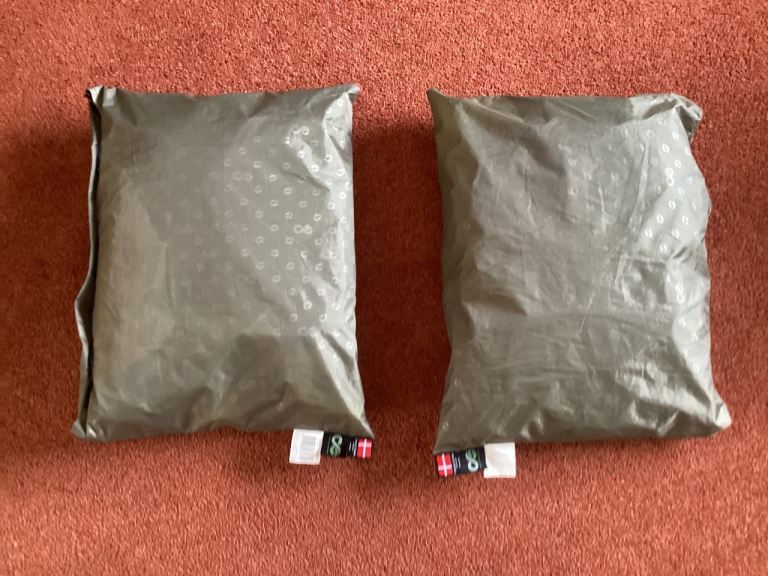 X 3 tarps for attaching to a campervan side awning 