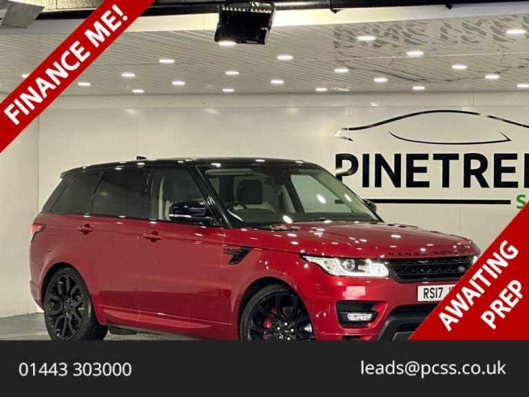 2017 Land Rover Range Rover Sport 3.0 SD V6 Autobiography Dynamic SUV 5dr Diesel Auto 4WD Euro 6 ...