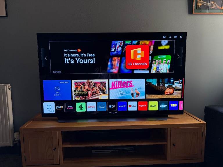 LG 55" 4K OLED Smart TV — Perfect Condition
