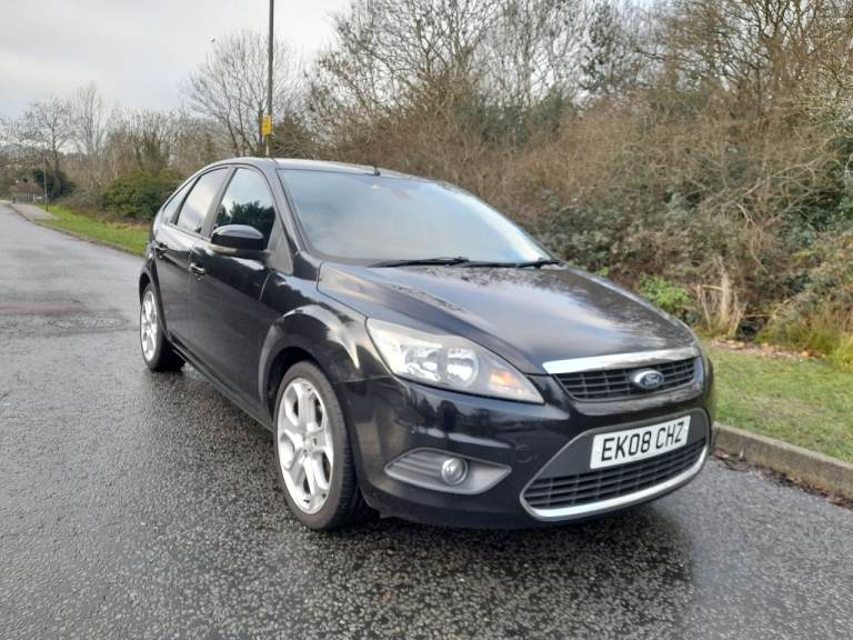 FORD FOCUS TITANIUM PETROL MANUAL ULEZ COMPLIANT FULL SERVICE HISTORY 2 OWNERS HATCHBACK 2008