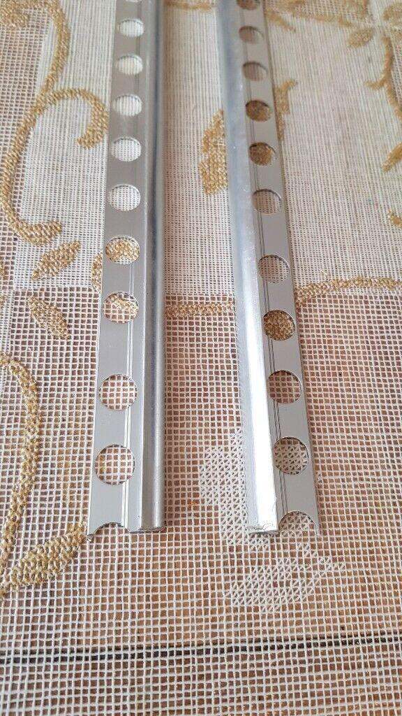ALUMINIUM CHROME 2.44 Meters ROUND EDGE