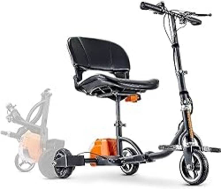 SuperHandy 3 Wheel Folding Mobility Device. Electric