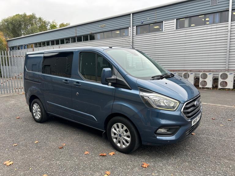 2019 Ford Transit Custom 2.0 TDCI 130ps DOUBLE/ CREW CAB Limited Van NO VAT PANEL VAN Diesel Manual