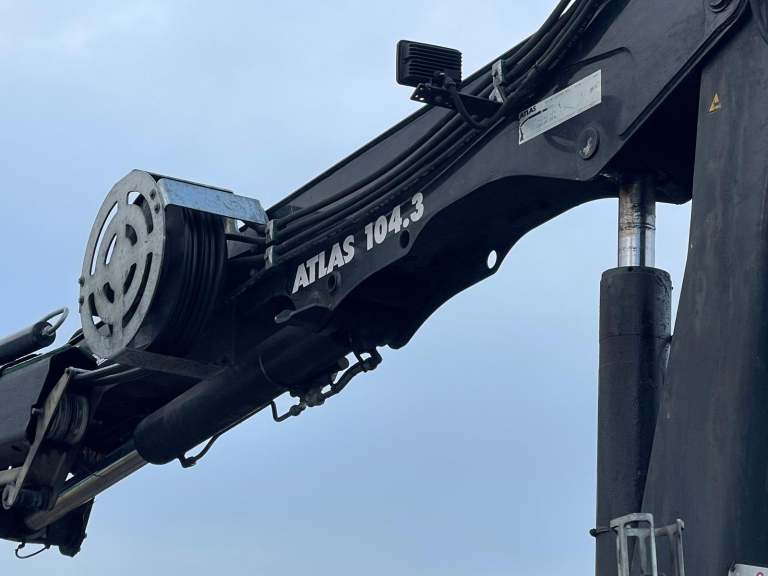 2015 DAF LF 220 EURO 6 18T WITH ATLAS 104.3 CRANE FOR HIRE