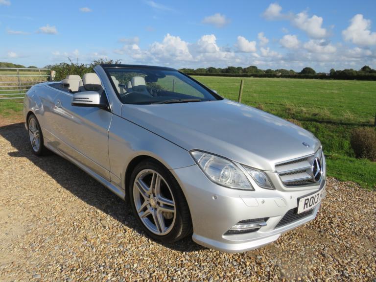 2013 Mercedes-Benz E Class E350 CDI BLUE EFFICIENCY [265] SPORT AUTO CONVERTIBLE Diesel Automatic