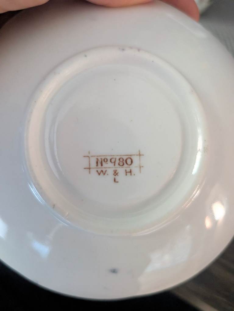 Vintage W&H No. 980 Tea Cup, Saucer & Plate Set | in Splott, Cardiff ...