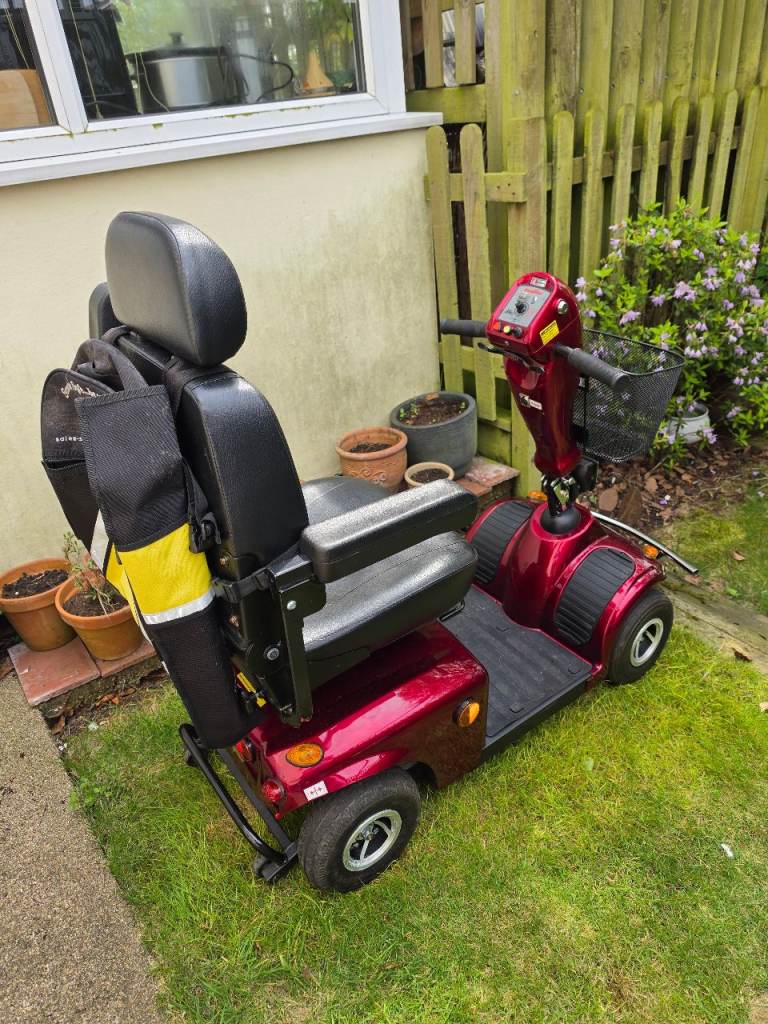 Freerider Mobility Scooter – Red, Good Condition