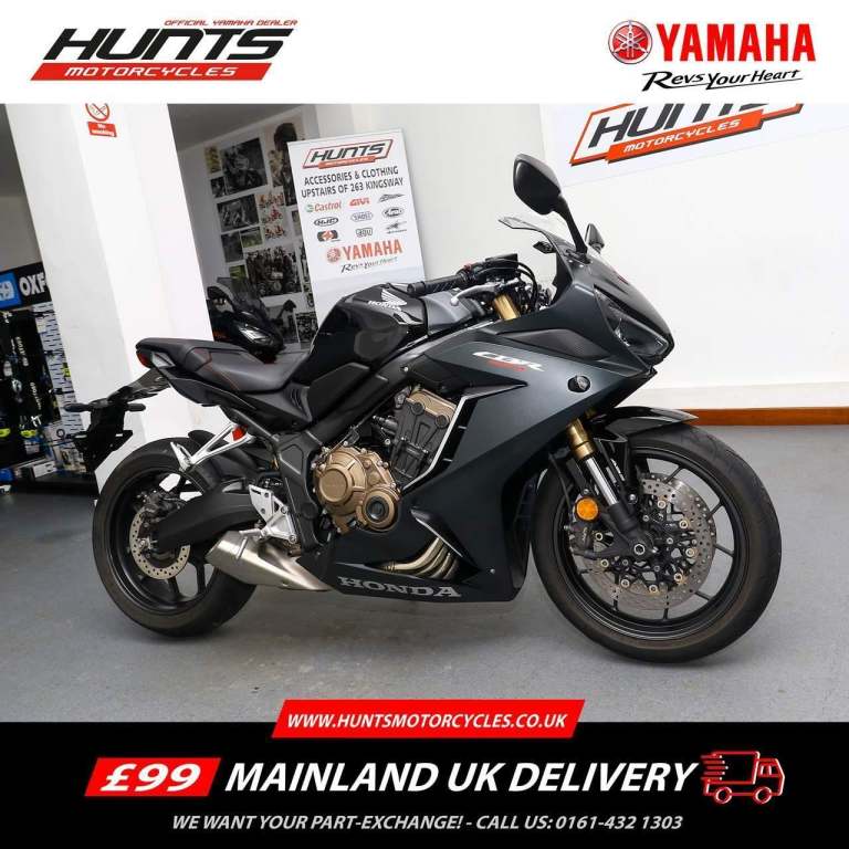 2021, '21 Honda CBR650R ABS. ONLY 1,599 MILES. Stunning Bike. Great Value £6,995