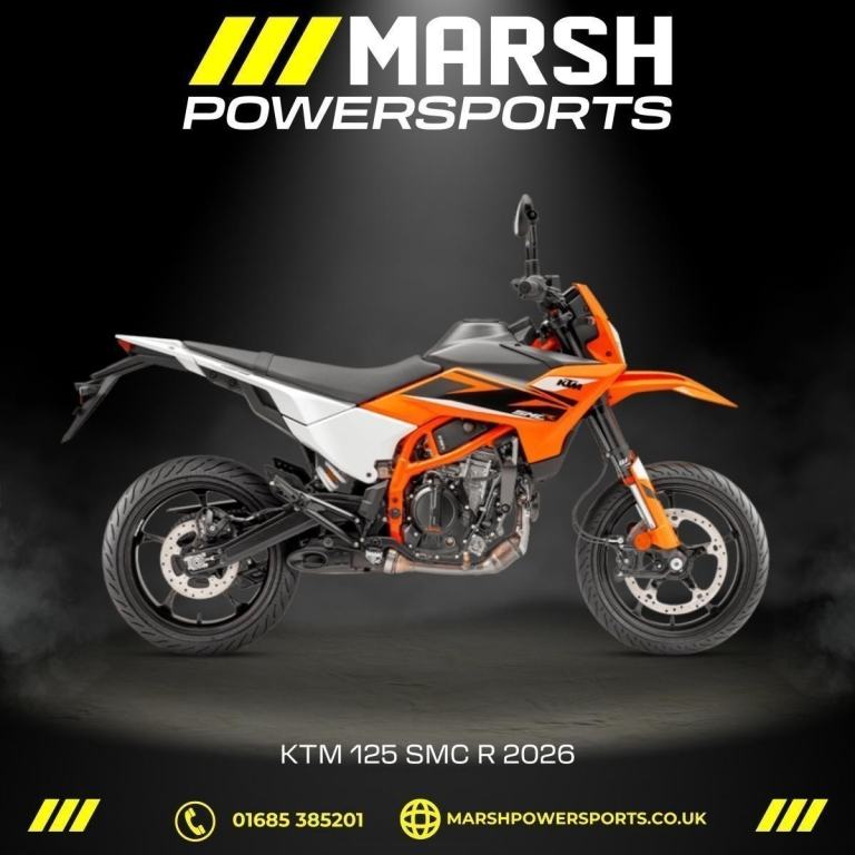 KTM 125 SMC R 2026 Model - KTM Main Dealer - 0% Finance