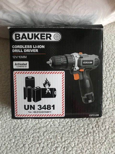 Bauker Cordless Li- ion Drill Driver 