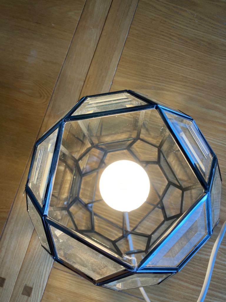 GLASS LAMPSHADE