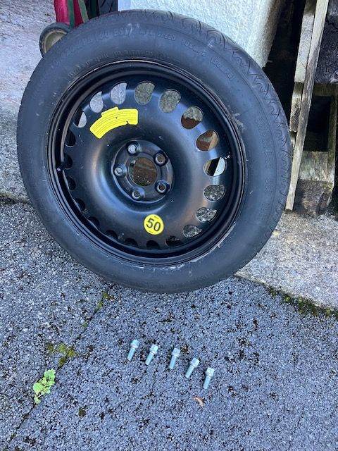 Mercedes C Class 17 inch space saver wheel