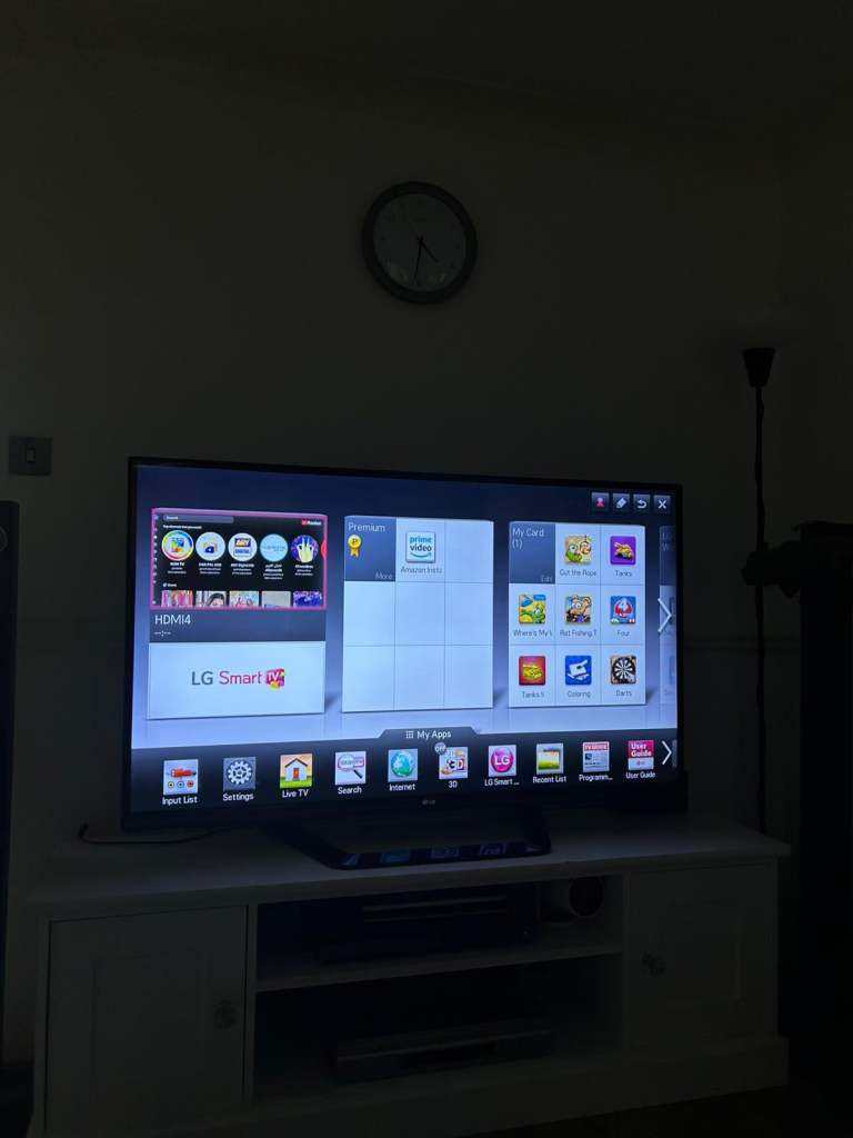 LG 55 INCH TV - LG 55LM640T - FULLY WORKING - GREAT CONDITION