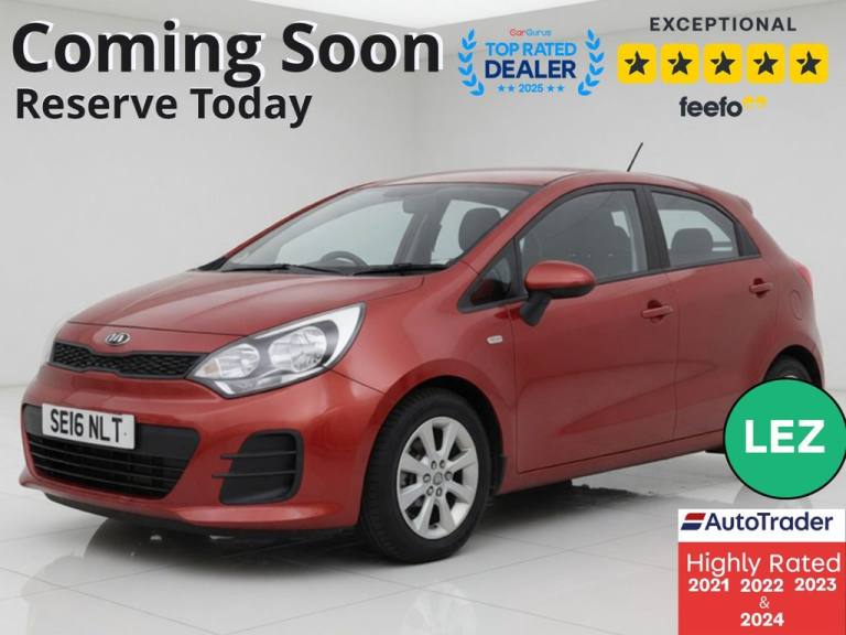 2016 Kia Rio 1.25 1 Hatchback 5dr Petrol Manual Euro 6 (84 bhp) Hatchback Petrol Manual