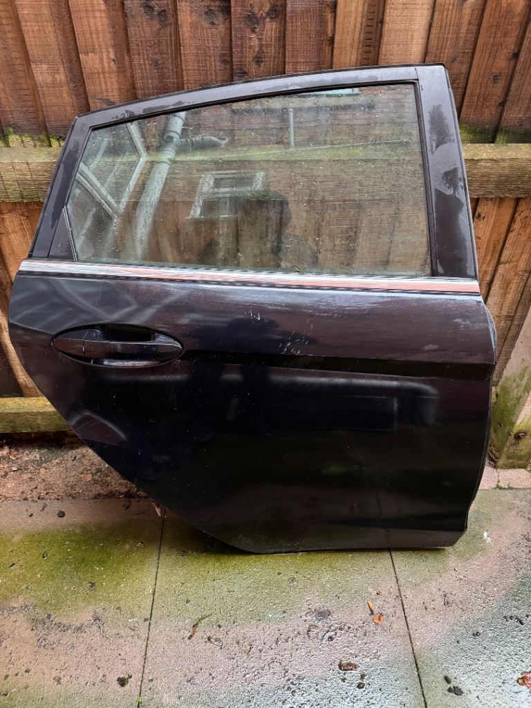 FORD FIESTA Right Rear Door O/S 2008-2013 Panther Black 5 Door Hatchback