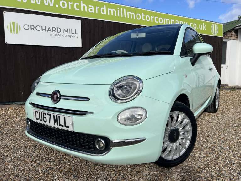 2017 Fiat 500 1.2 500 My17 1.2 69hp Lounge Hatchback Petrol Manual
