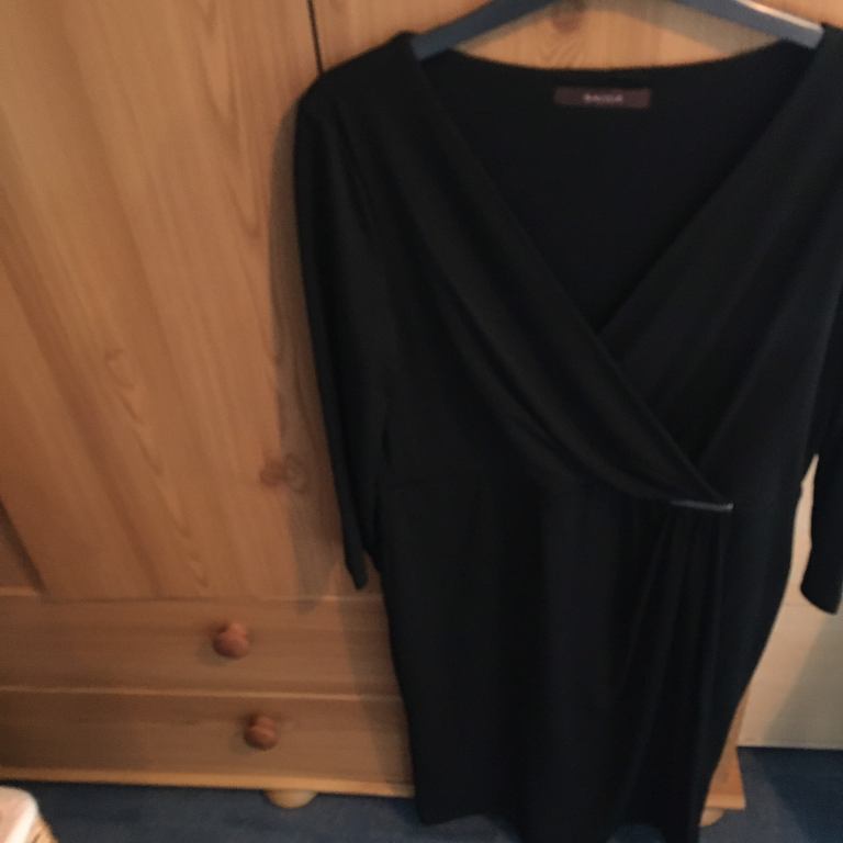 Black ladies dress size 14 worn once