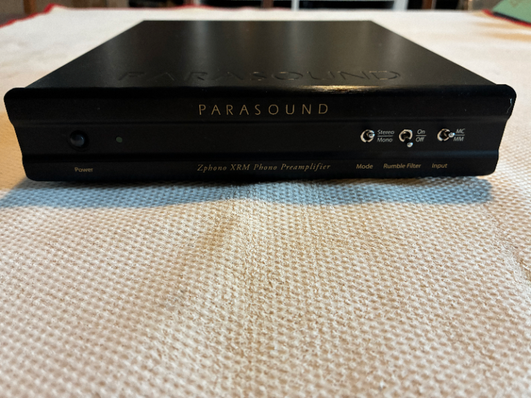 Parasound Zphono XRM MM/MC Phono Preamp