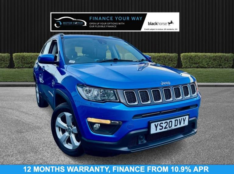 2020 20 JEEP COMPASS 1.4T MULTIAIRII LONGITUDE SUV 5DR PETROL MANUAL EURO 6 (S/S