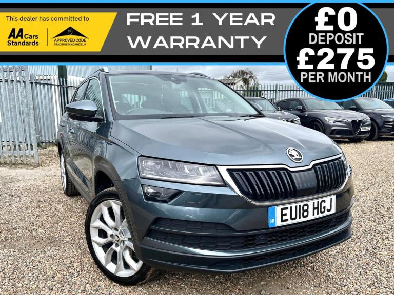 SKODA KAROQ 1.5 TSI Edition SUV 5dr Petrol DSG Euro 6 2018