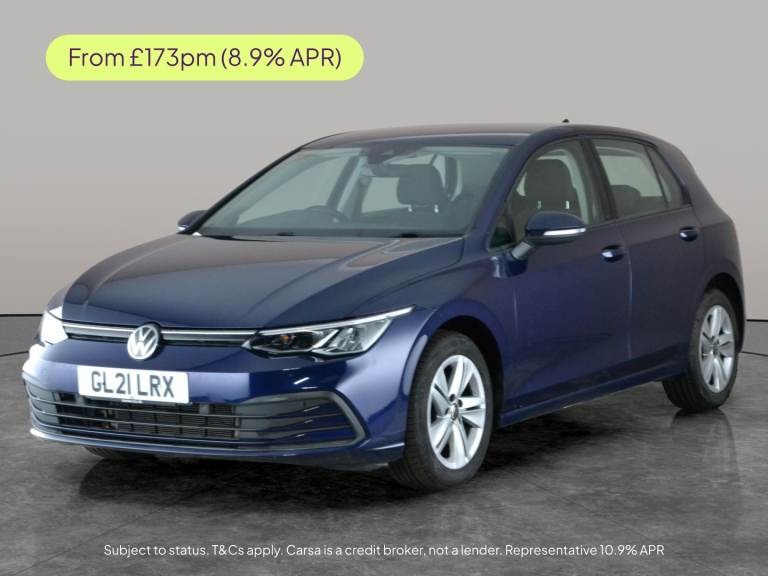 2021 Volkswagen Golf 1.5 TSI Life Hatchback 5dr Petrol Manual Euro 6 (s/s) (150 ps) - LED - BLUE ...