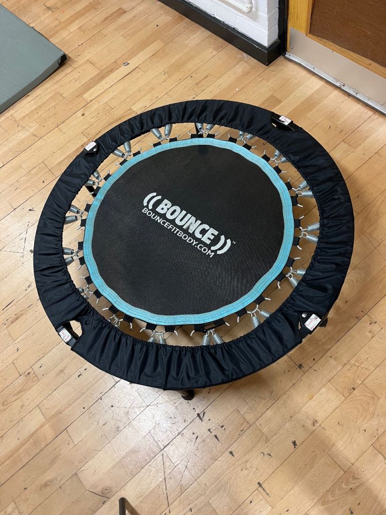 BounceFitBody Mini Trampoline Rebounder – Good Condition