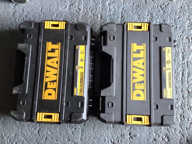 Dewalt drill boxes x3